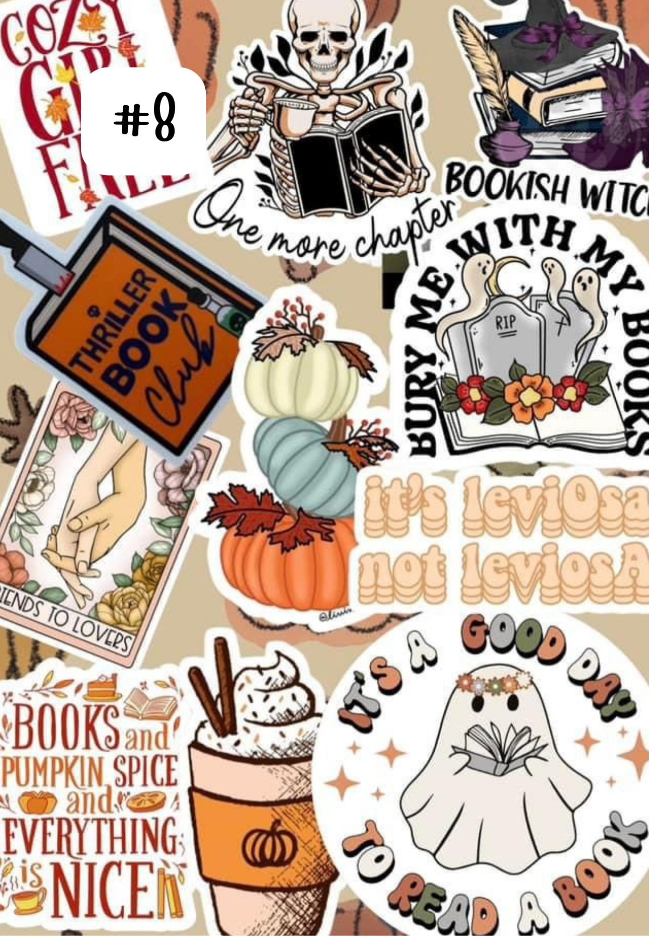 Fall Themed Kindle Inserts