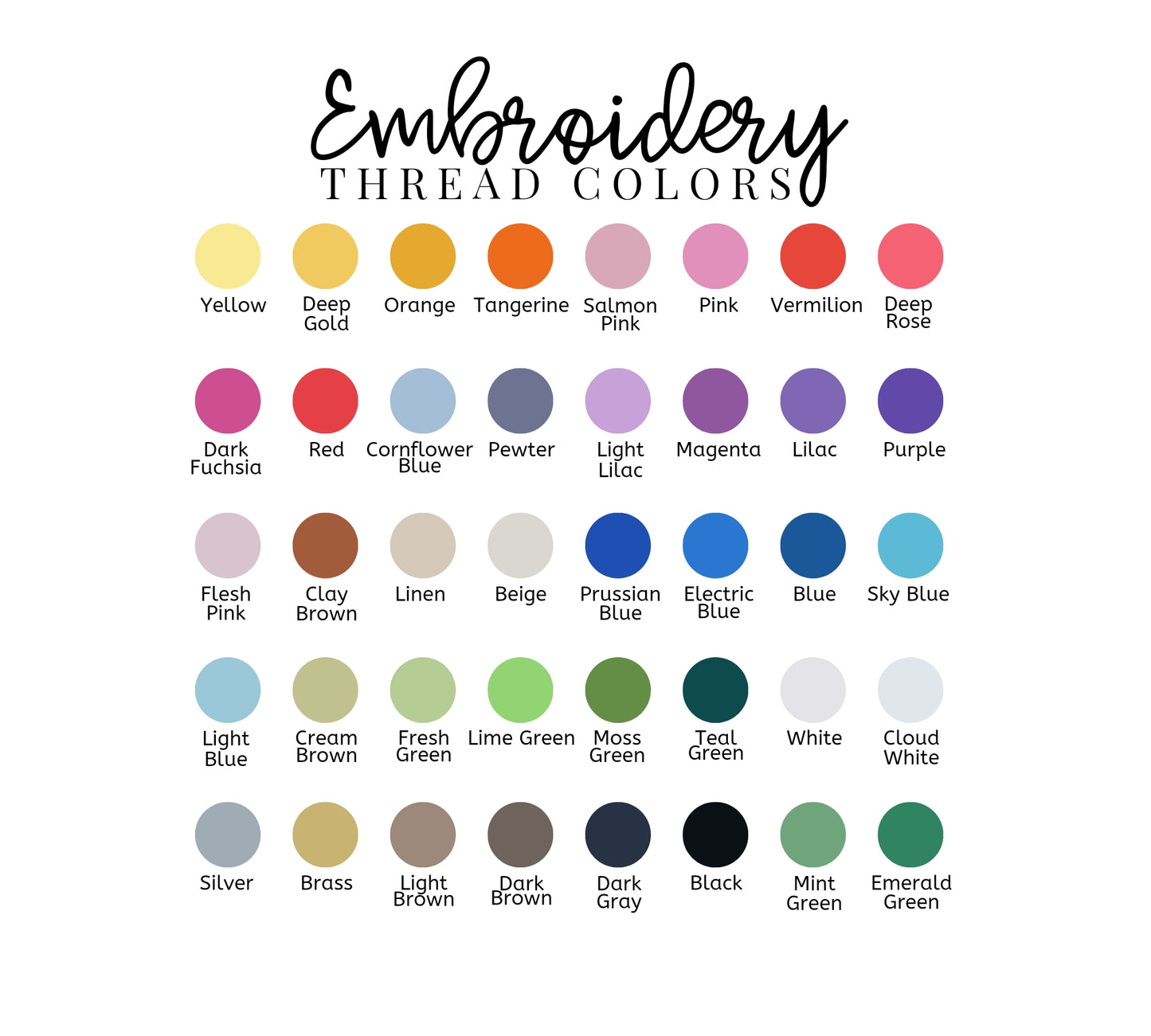 Embroidery- Follow Me (Currently unavailable for machine maintenance)