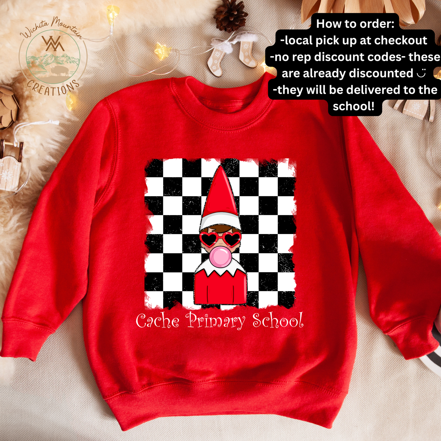 Cache Primary Parade Order (KIDS)- No discount codes / select local pick up