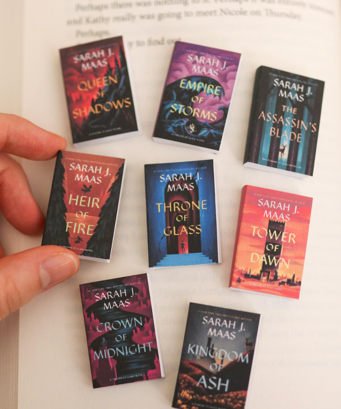 Custom Mini Books (Jar Sold Seperate)