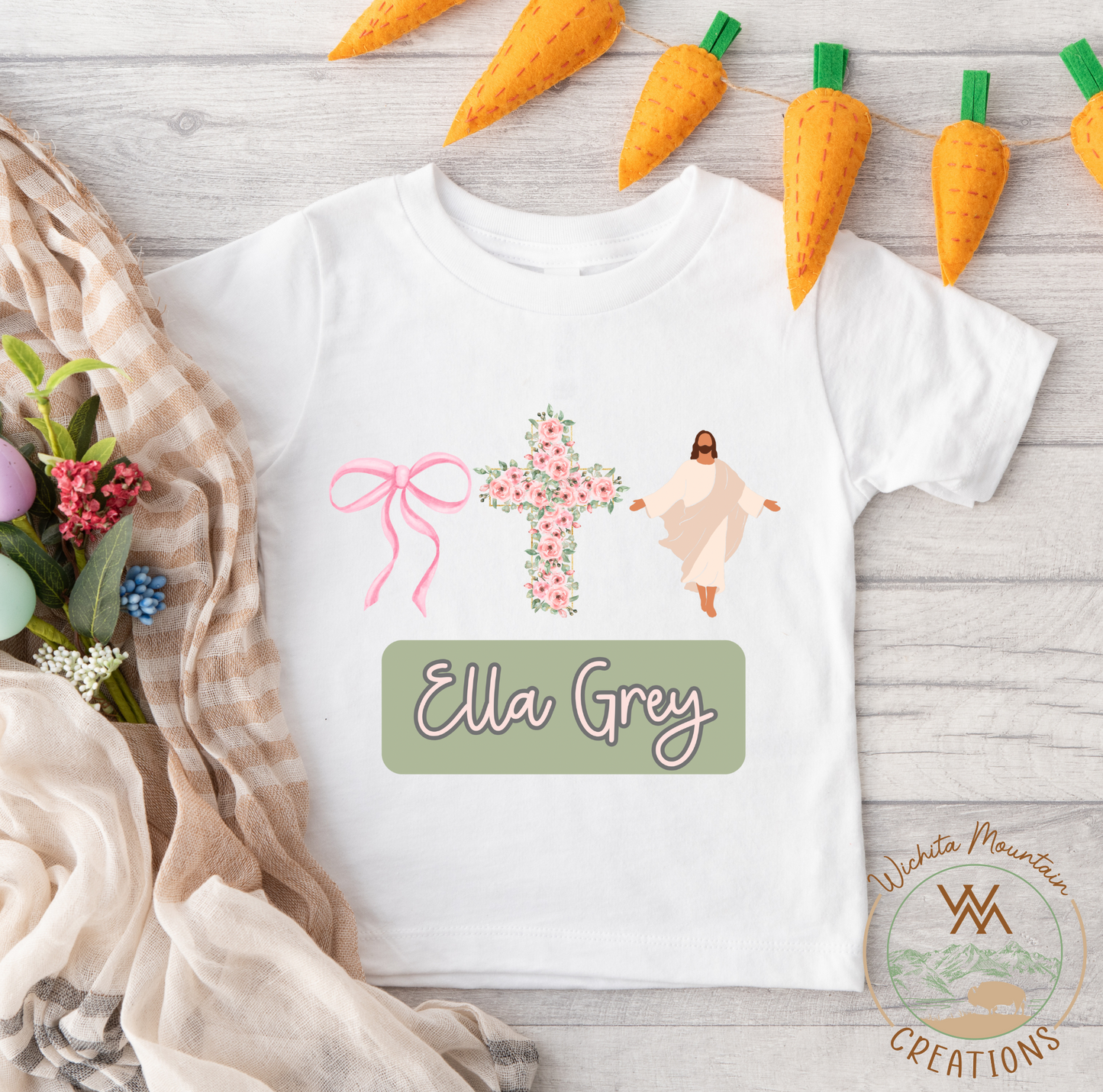 Custom Easter Name Tee