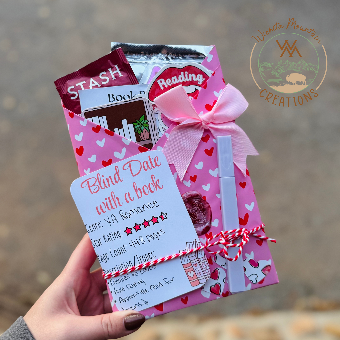 Valentine's Day Blind Date with a Book