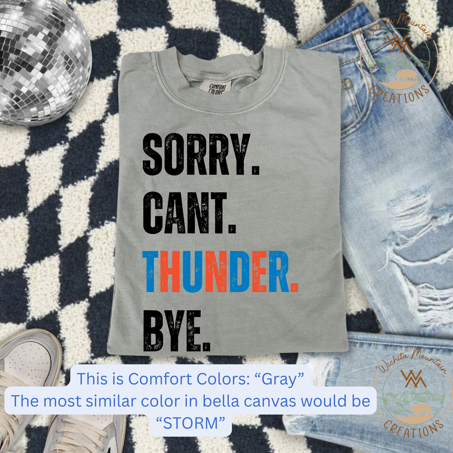 Sorry Can't Thunder
