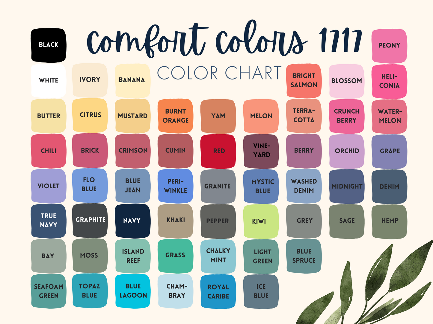 CPS Shirt Order - Comfort Colors Tee/ NO discount codes please / Deadline April 13th