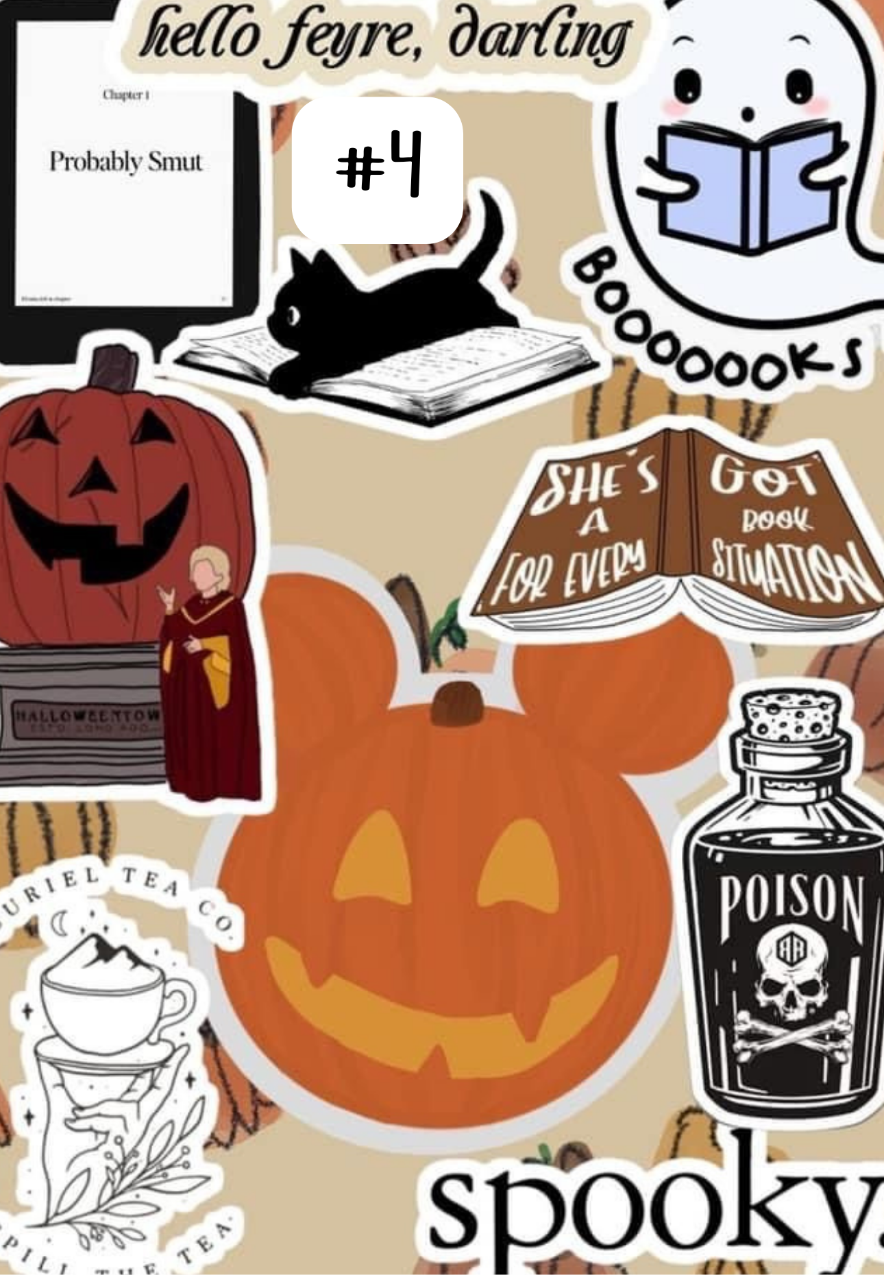 Fall Themed Kindle Inserts