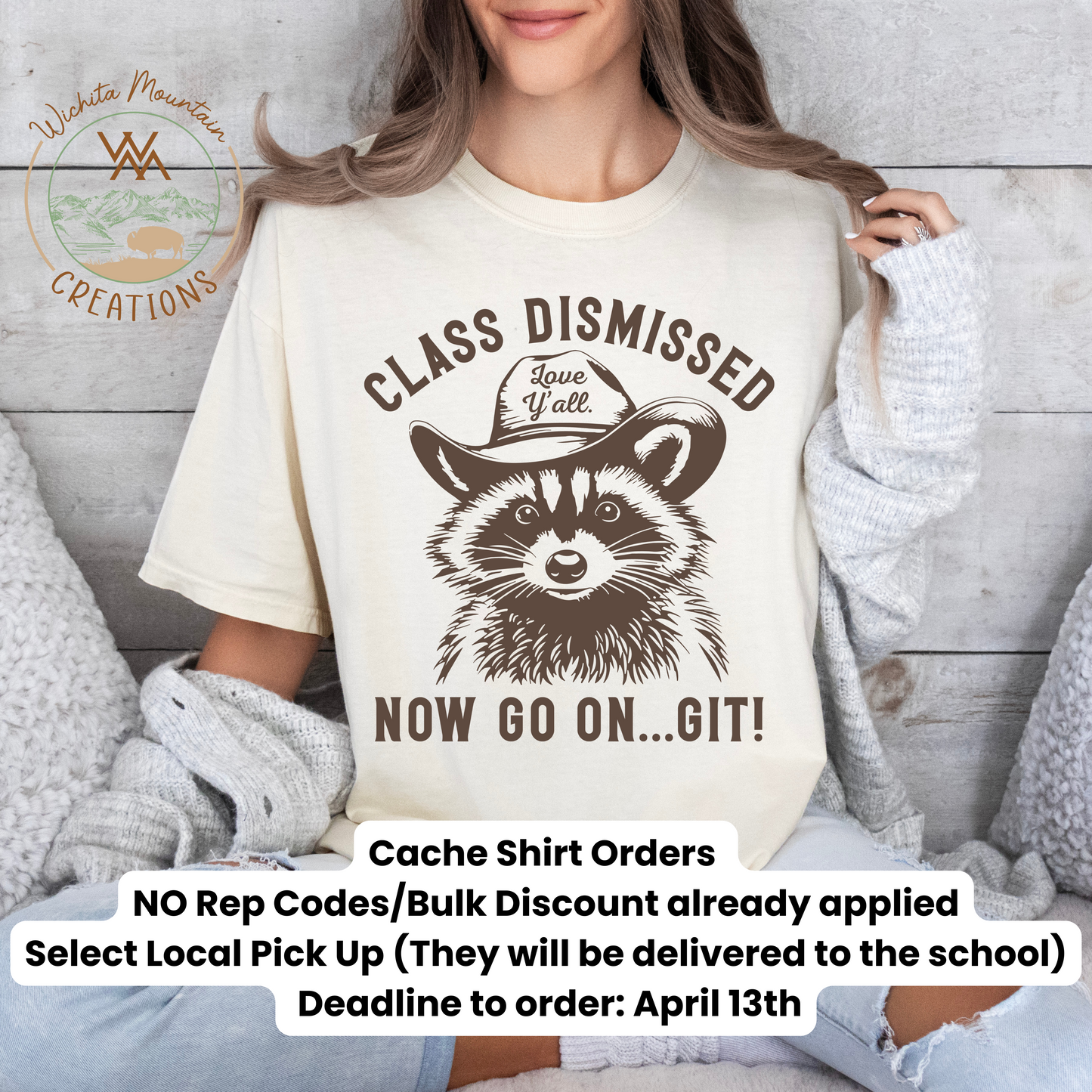 CPS Shirt Order - Comfort Colors Tee/ NO discount codes please / Deadline April 13th