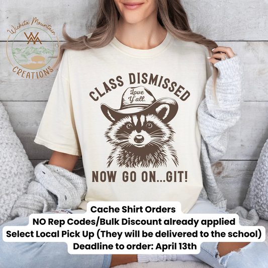 CPS Shirt Order - Comfort Colors Tee/ NO discount codes please / Deadline April 13th