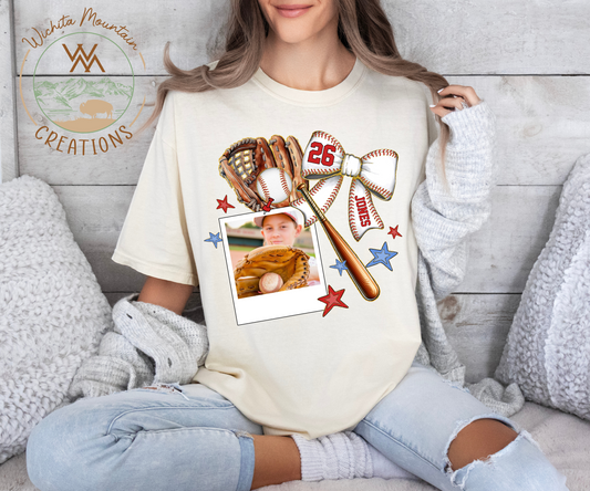 Customized Baseball (Message me the picture on Facebook Messenger!)