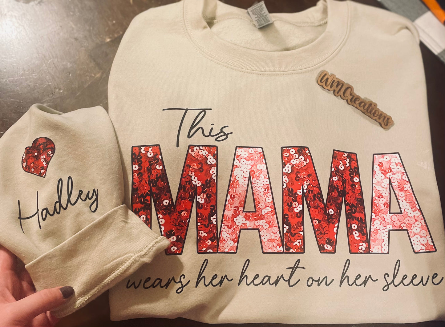 Personalized Mama Crewneck