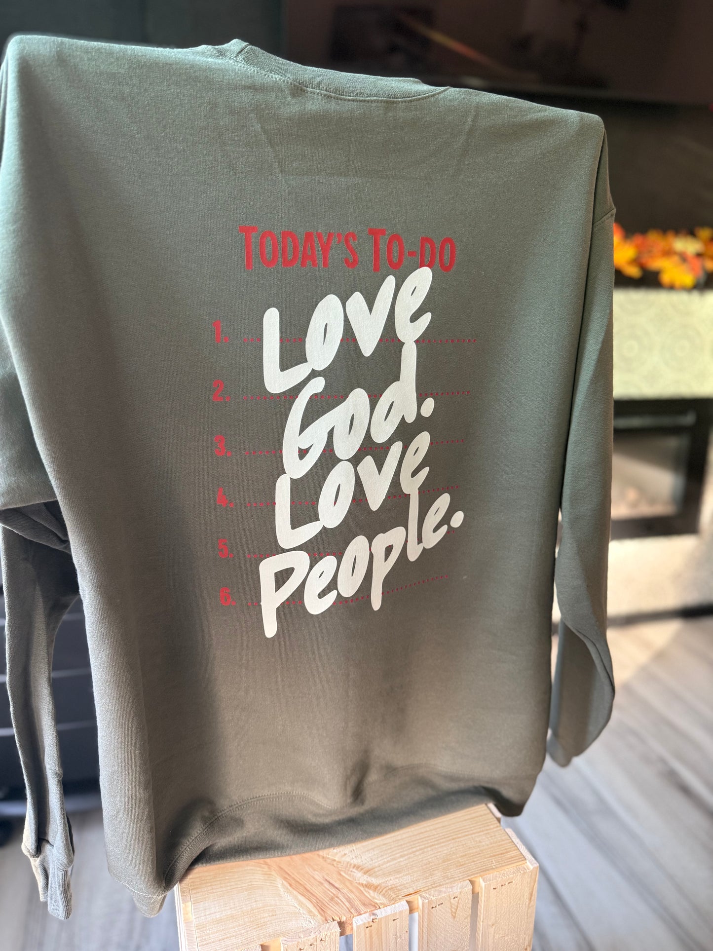 Love God. Love People.