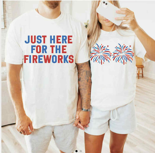 Couples Firework Bundle (Price Includes two shirts)