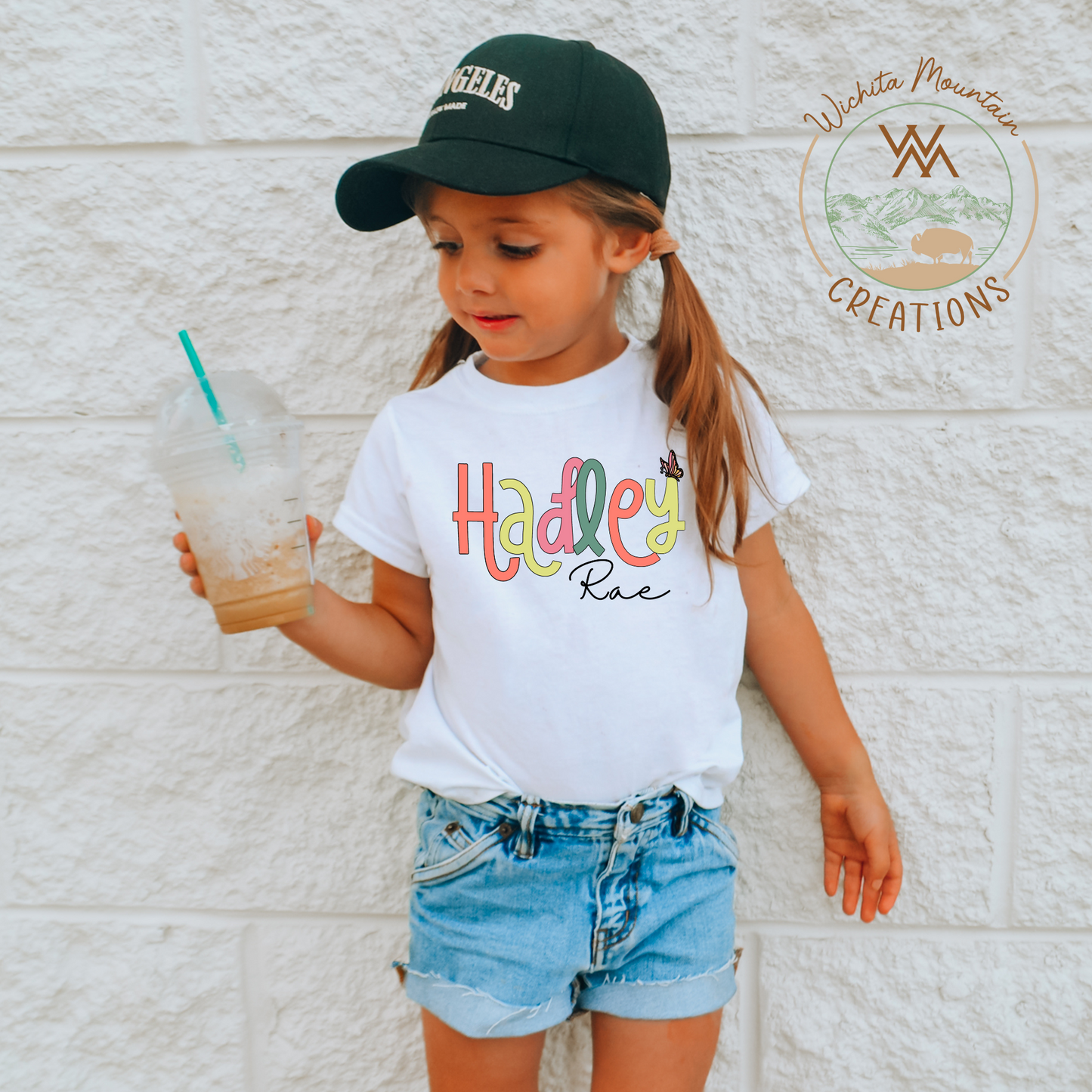 Girls CUSTOM Name Tee