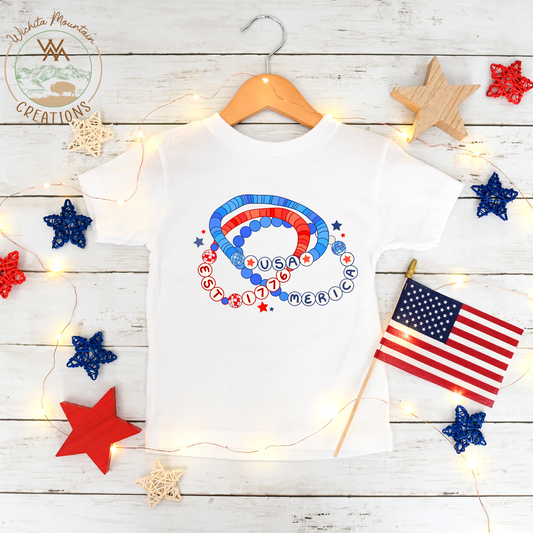 USA Friendship Bracelets (kids sizes)