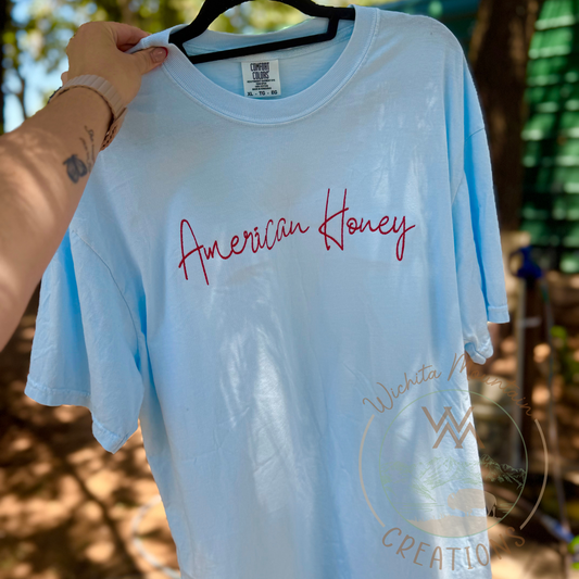 Embroidered American Honey