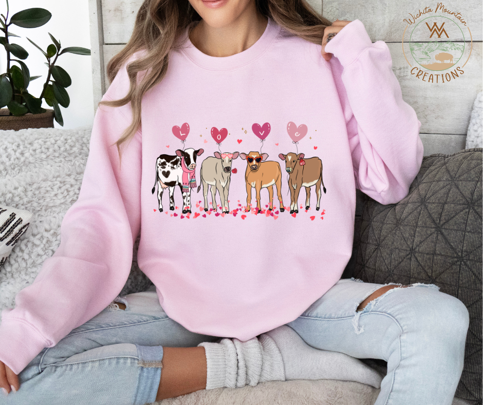 Valentine Cows