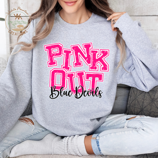 Pink Out Blue Devils