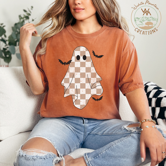 Boho Checkered Ghost