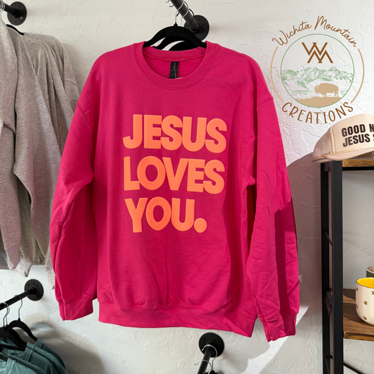 Jesus Loves you PUFF