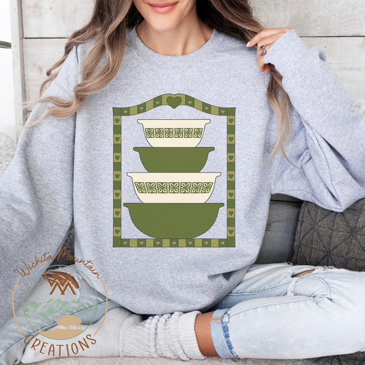 Green Pyrex